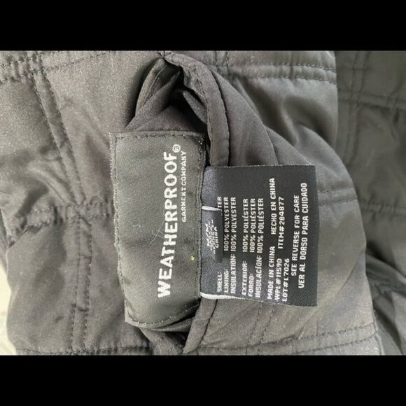 Weatherproof Black Double Side Jacket Size M - Picture 3 of 7